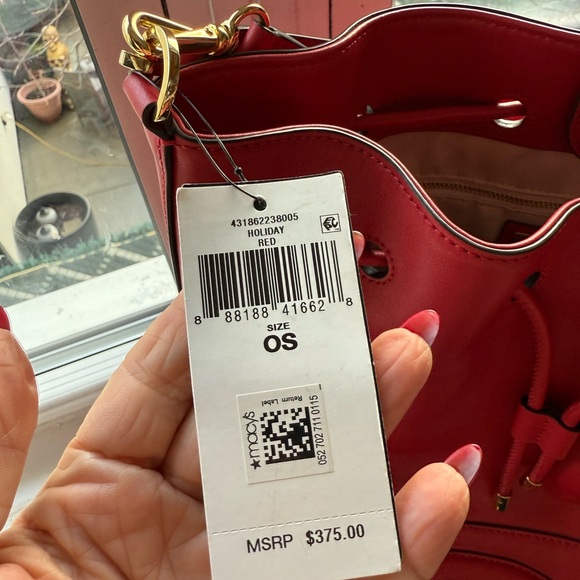 Ralph Lauren Red Leather Bucket Bag - Picture 3 of 10